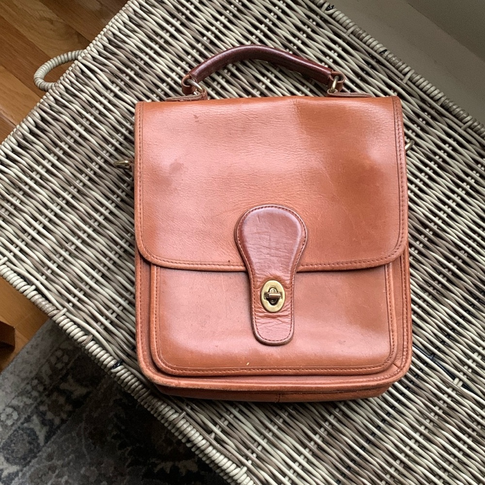 Leather Messenger Bag